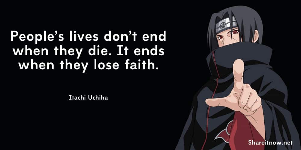 Itachi quotes