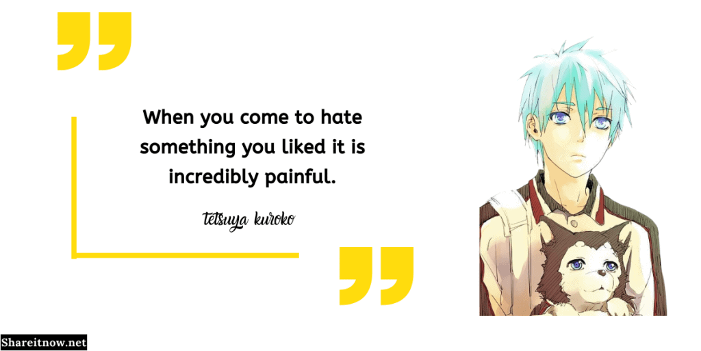 tetsuya kuroko quotes