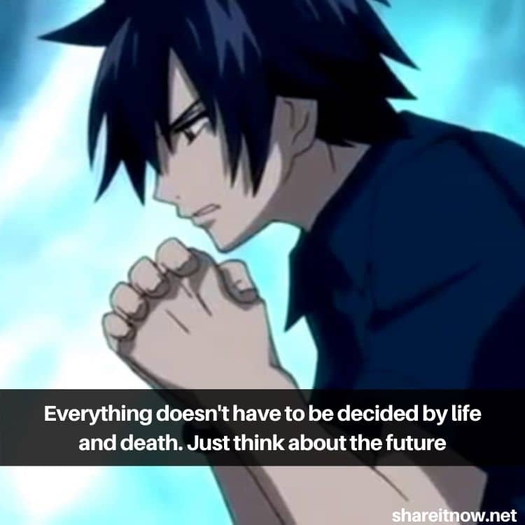 Gray Fullbuster quotes