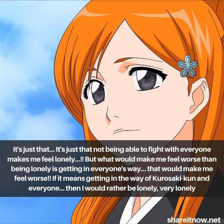 Inoue Orihime quotes