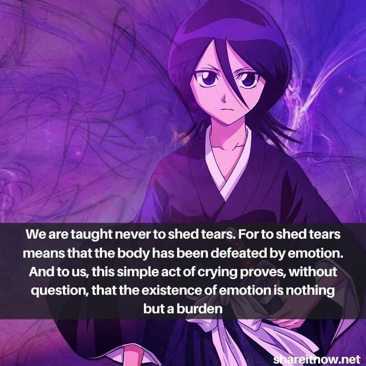 Rukia Kuchiki quotes