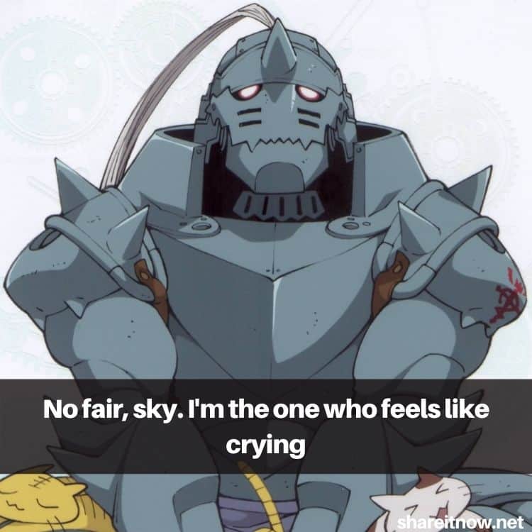 Alphonse Elric quotes