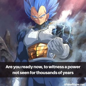 14 Best Vegeta Quotes From Dragon Ball | Shareitnow
