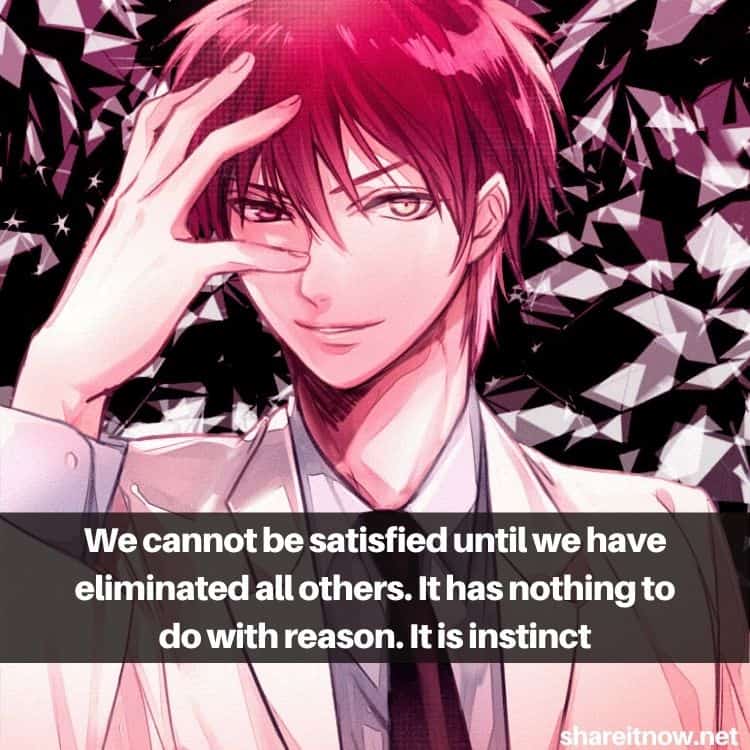 Akashi Seijuurou quotes